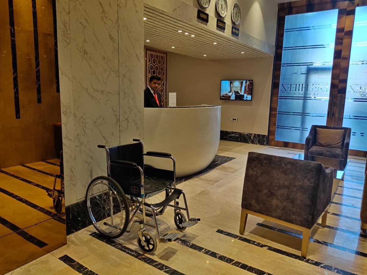 نيودلهي Delhieez - A Boutique Hotel المظهر الخارجي الصورة